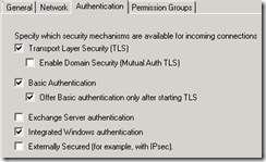 Exchange 2007 Anonymous Access 2