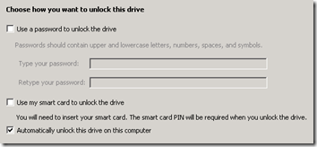eSATA and BitLocker 2