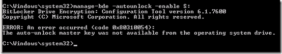 Bitlocker autounlock 3