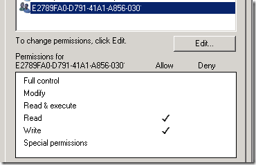 Hyper-V VHD Permissions GUI