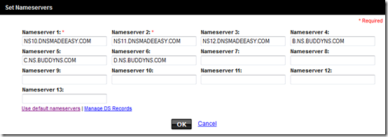 DNS primary secondary 14