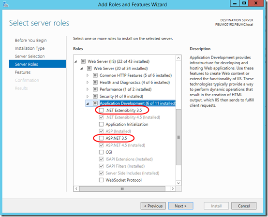 NET 2 under Server 2012 R2