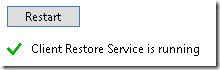 Client Restore 6