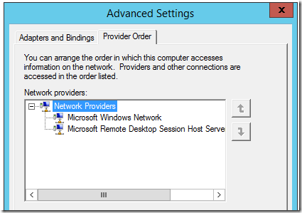 SBC server network adapter order 3