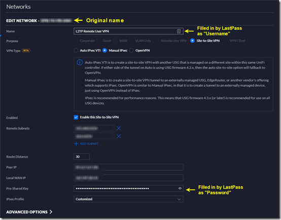 VPN and LastPass