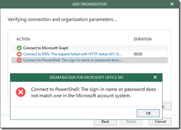 Veeam O365 Backup Setup 3