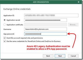 Veeam O365 Backup Setup 4