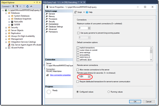 WSUS maintenance 2