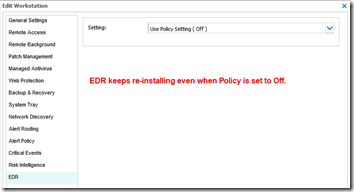 SolarWinds EDR 1