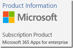 Microsoft 365 Apps for enterprise