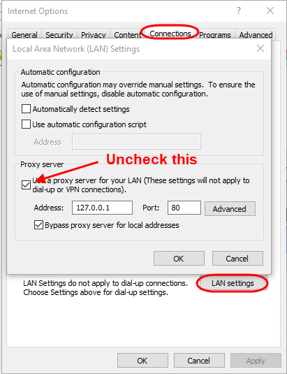 Zoom Blocked by Non-Existent Proxy | MCB Systems