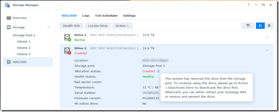 Synology Degraded 03