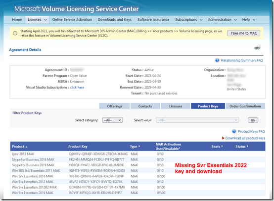 VLSC Essentials 03