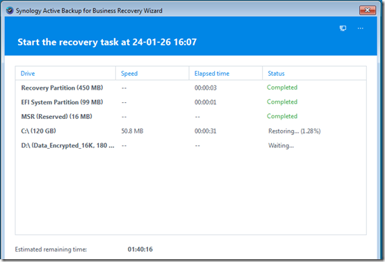 Synology Restore 05