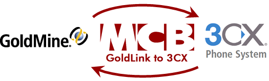 MCB GoldLink to 3CX graphic